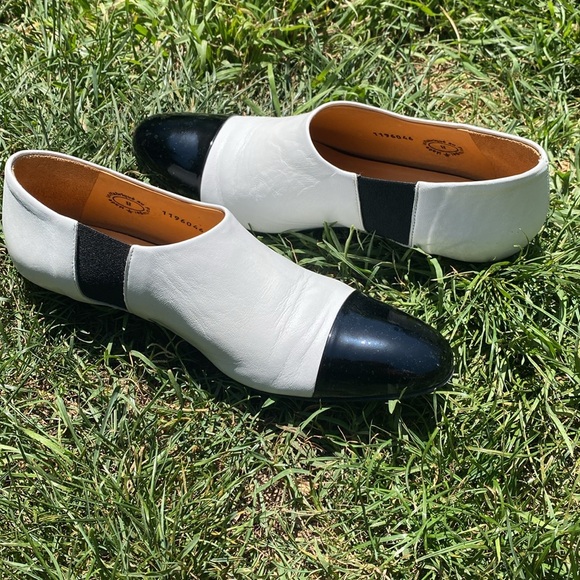 John Fluevog amazing two-tone shoes, size 8 - Picture 14 of 16